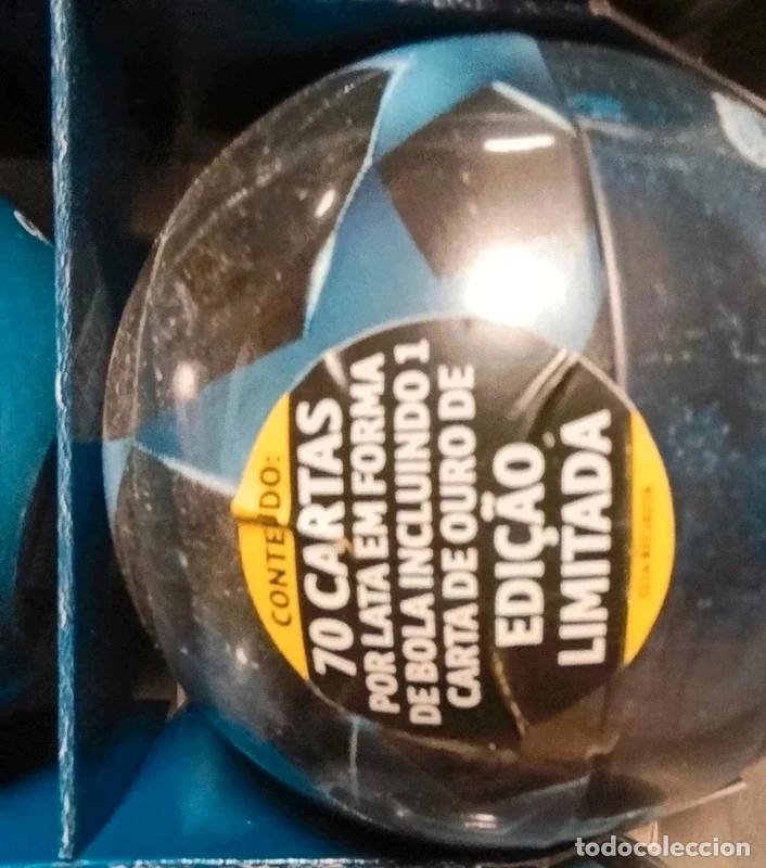 Cromos de f&uacute;tbol: 6 Ball Tin Match Attax Champion 2015 16 en su caja original Edicion Portugal