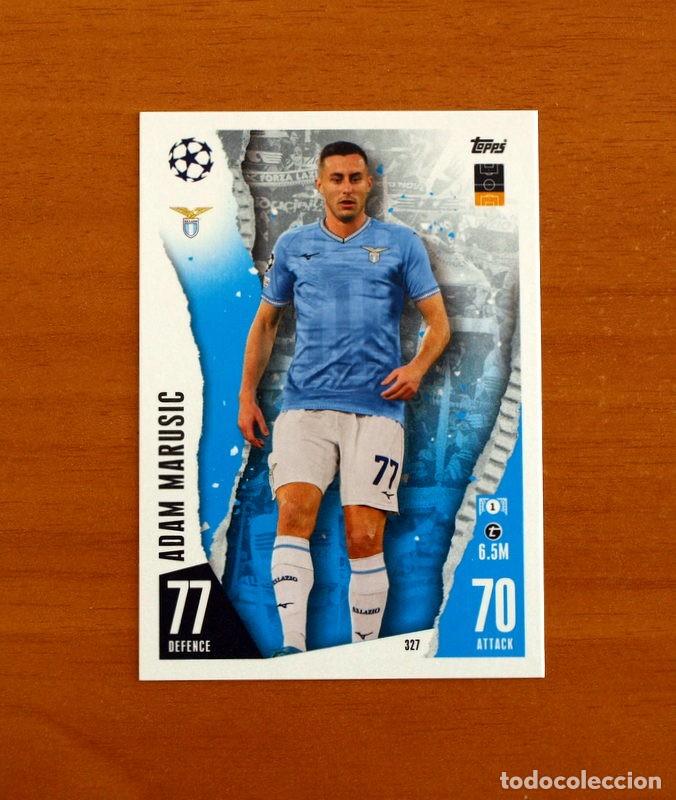 Cromos de f&uacute;tbol: Lazio -N&ordm; 327 Adam Marusic -Topps Match Attax Trading Card Game 2023-2024-23-24
