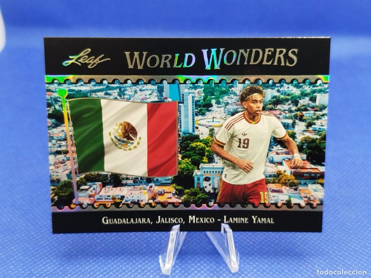 Cromos de f&uacute;tbol: #6 LAMINE YAMAL SPAIN 2026 LEAF WORLD WONDERS SOCCER SET &ldquo;FIFA WORLD CUP USA & MEXICO & CANADA&rdquo;