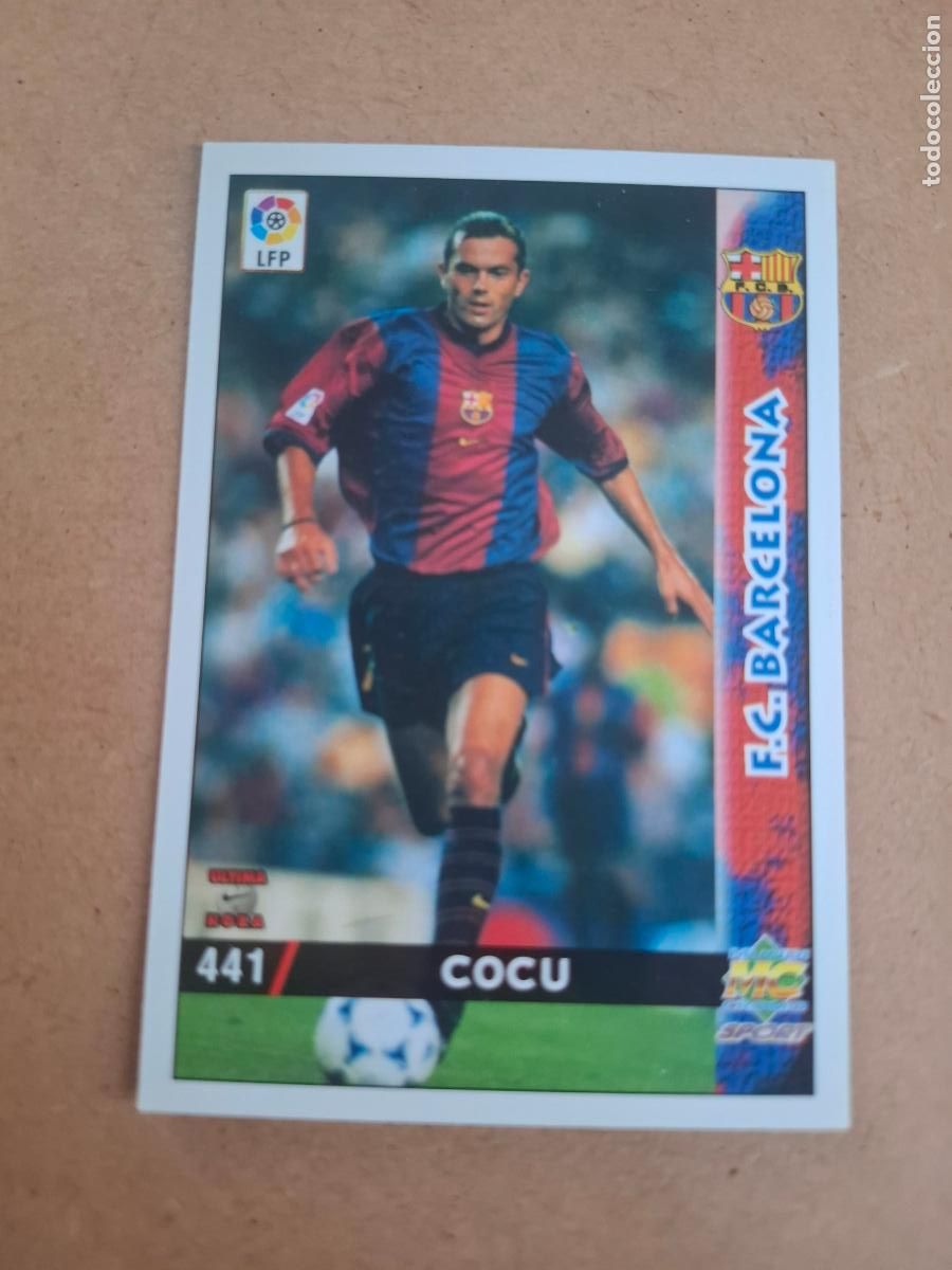 Cromos de f&uacute;tbol: MUNDICROMO 98 99 1998 1999 - 441 COCU - FC. BARCELONA