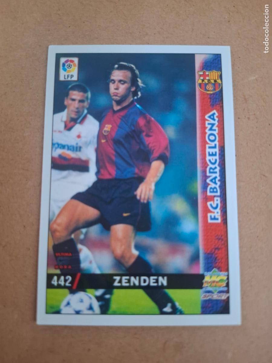 Cromos de f&uacute;tbol: MUNDICROMO 98 99 1998 1999 - 442 ZENDEN - FC. BARCELONA