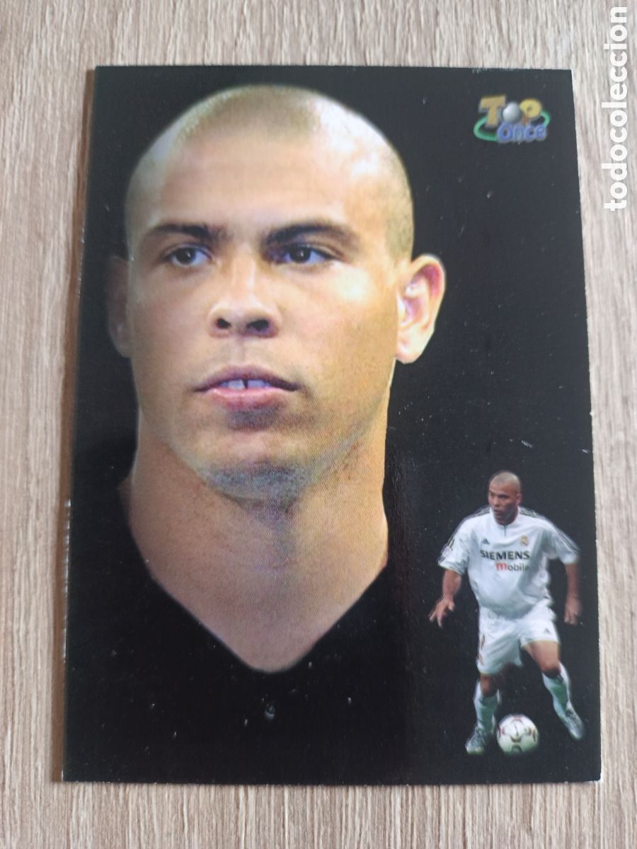 Cromos de f&uacute;tbol: 2005-2006 MUNDICROMO RONALDO MVP 2004-REAL MADRID N 620. EXCELENTE ESTADO.