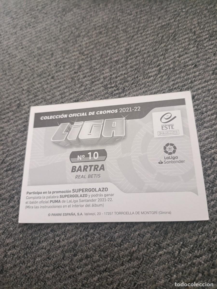 Cromos de f&uacute;tbol: Ed.este 21/22 Bartra Betis - Foto 2