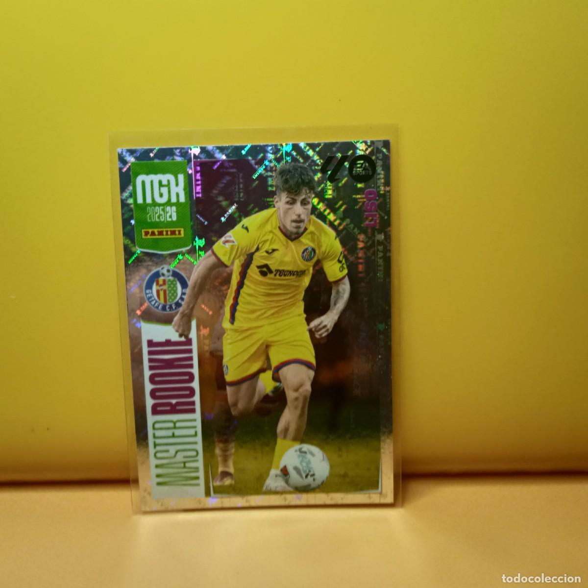 Cromos de f&uacute;tbol: MEGACRACKS 2025 2026 25 26 (MASTER ROOKIE) VILLOARREAL C.F LISO 514 3&ordf; EDICI&Oacute;N