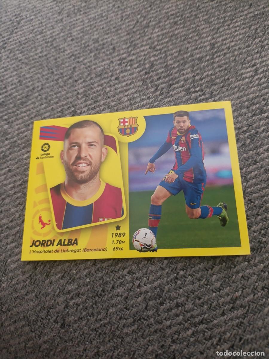 Cromos de f&uacute;tbol: Ed.este Jordi Alba Barcelona