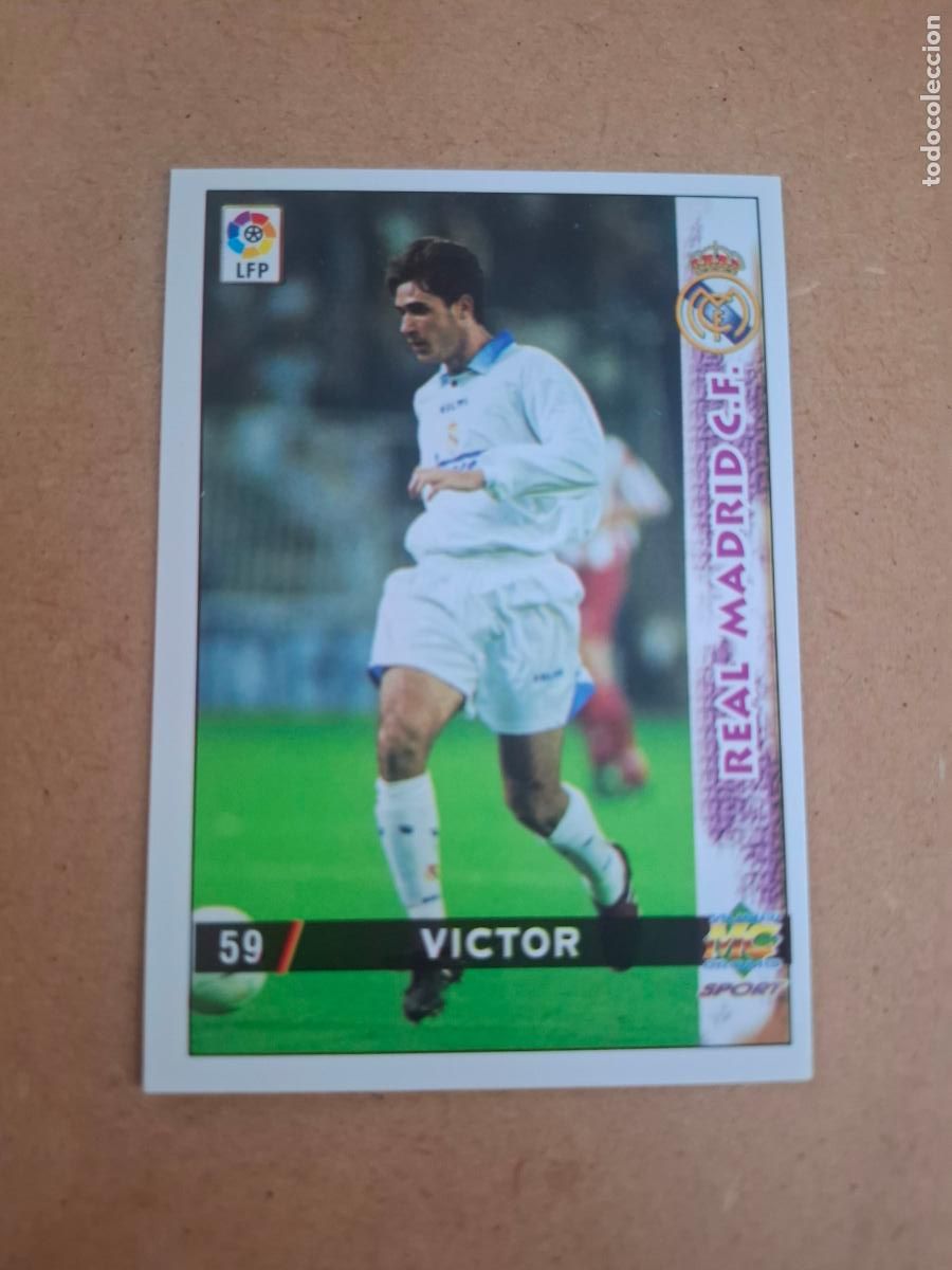 Cromos de f&uacute;tbol: MUNDICROMO 98 99 1998 1999 - 59 V&Iacute;CTOR ( BAJA ) - REAL MADRID