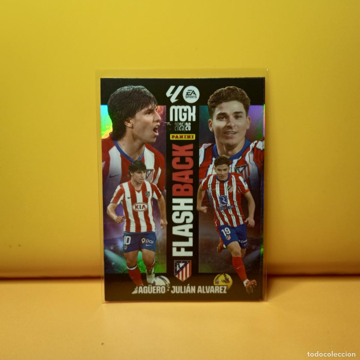 Figurine di Calcio: MEGACRACKS 2025 2026 25 26 (FLASHBACK) ATL&Eacute;TICO DE MADRID AG&Uuml;ERO / JULI&Aacute;N ALVAREZ 424