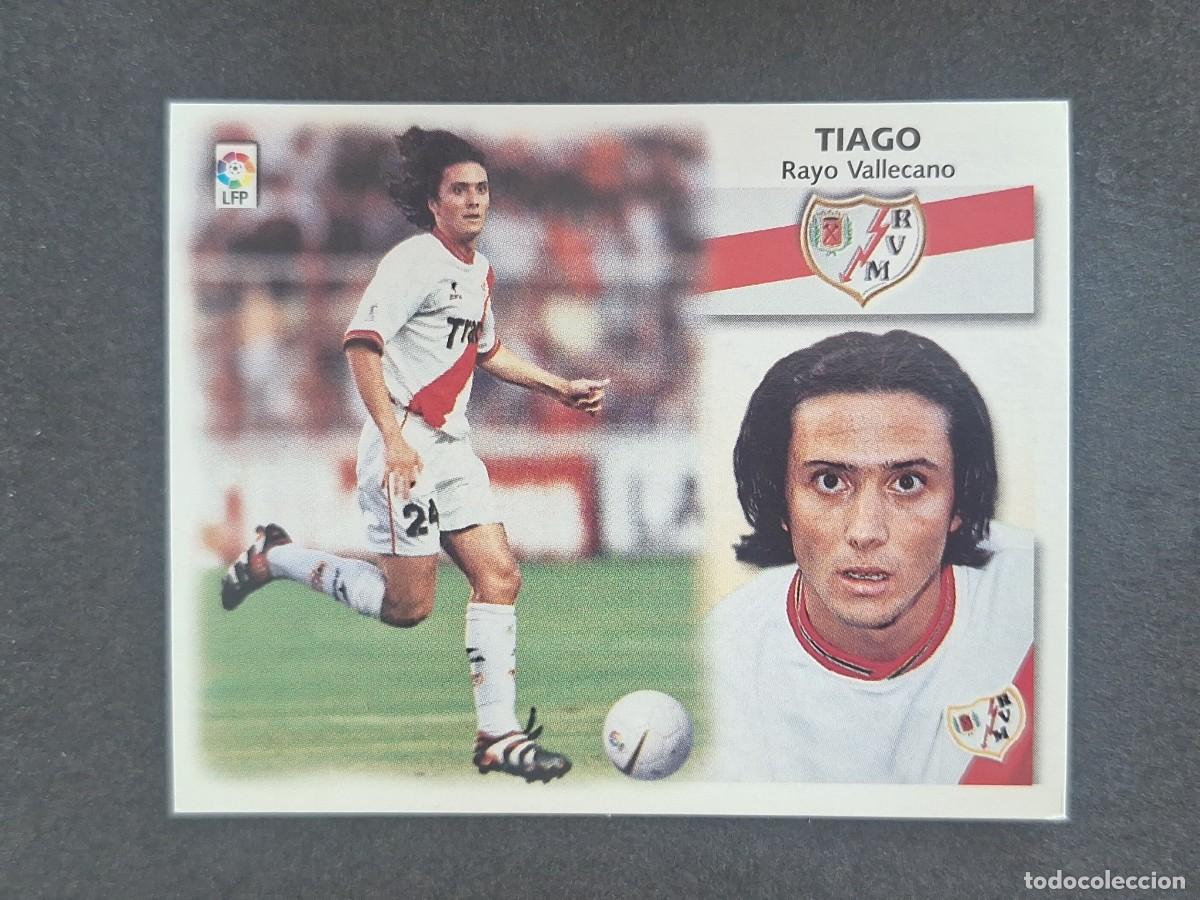Figurine di Calcio: L5 TIAGO RAYO VALLECANO LIGA ESTE 1999 2000 99 00 NUNCA PEGADO SIN PEGAR