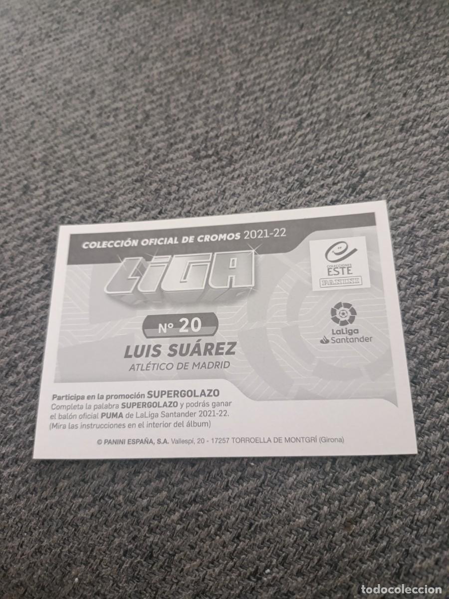 Cromos de f&uacute;tbol: Ed.este 21/22 Luis Su&aacute;rez Atl&eacute;tico de Madrid - Foto 2