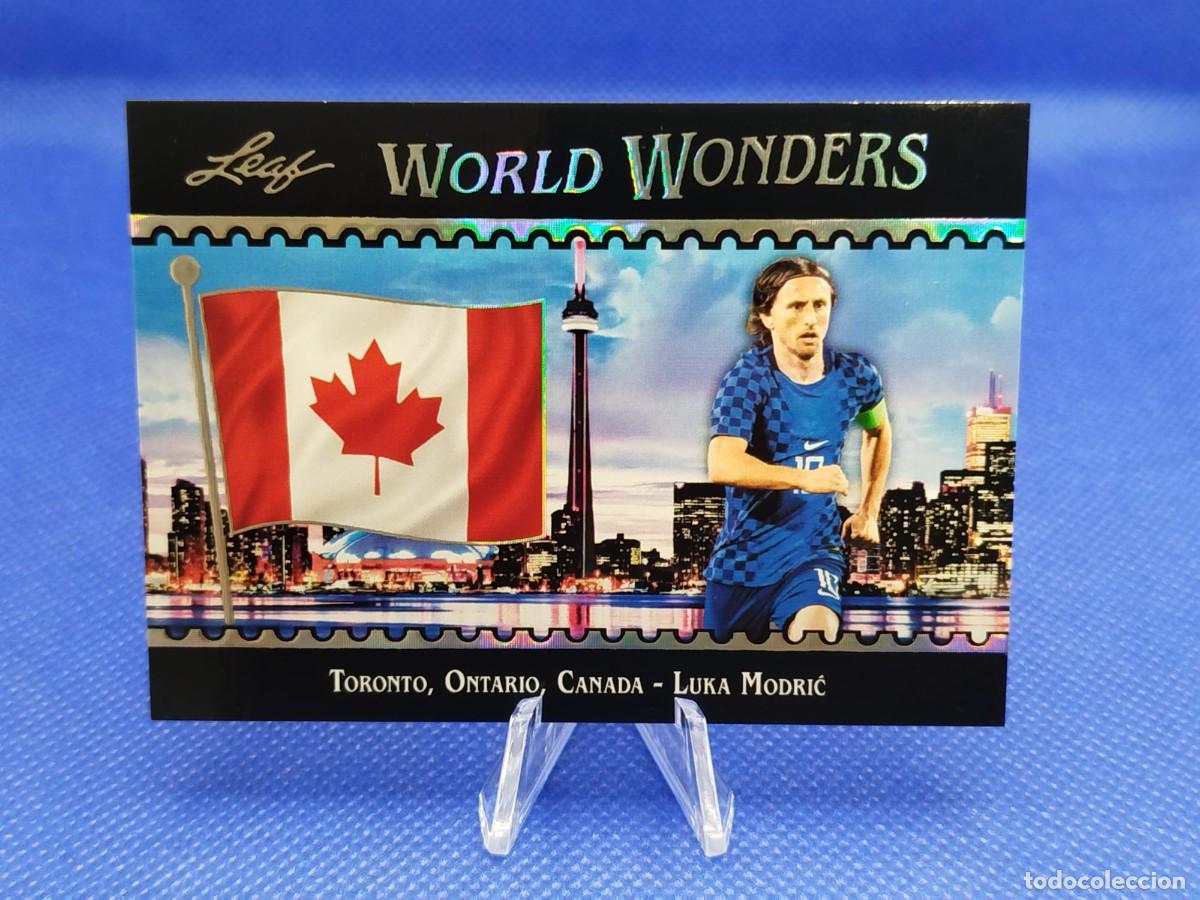 Figurine di Calcio: #8 LUKA MODRIC CROACIA 2026 LEAF WORLD WONDERS SOCCER SET &ldquo;FIFA WORLD CUP USA & MEXICO & CANADA&rdquo;