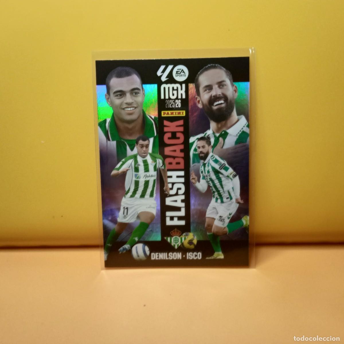 Figurine di Calcio: MEGACRACKS 2025 2026 25 26 (FLASHBACK) REAL BETIS DENILSON . ISCO 426