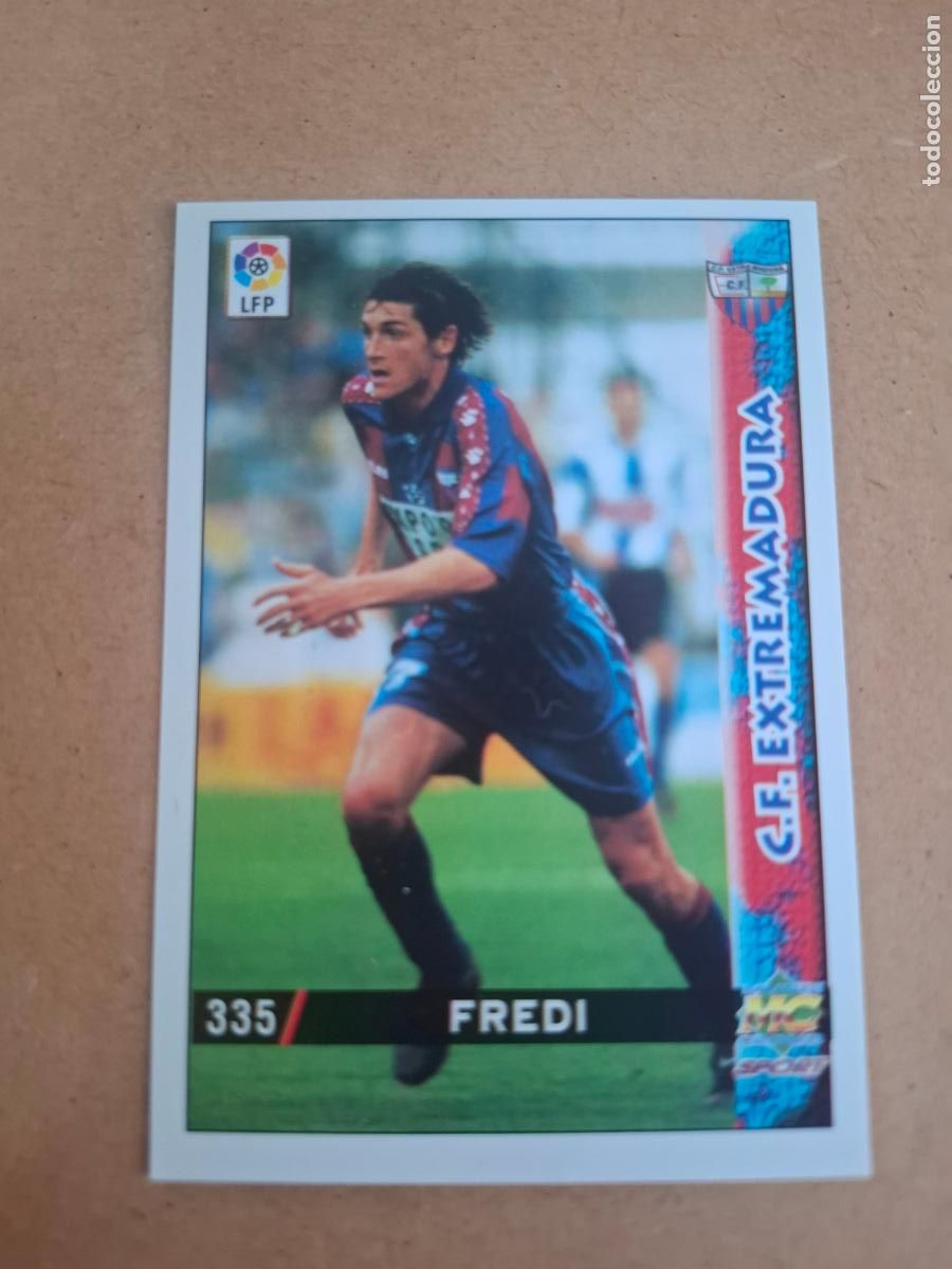 Figurine di Calcio: MUNDICROMO 98 99 1998 1999 - 335 FREDI ( BAJA ) - C.F. EXTREMADURA