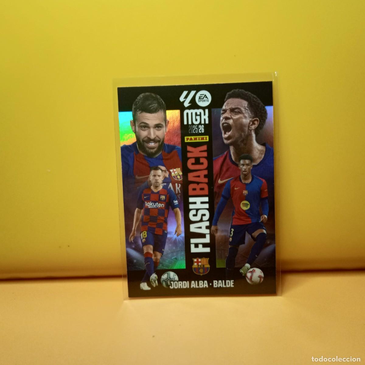 Figurine di Calcio: MEGACRACKS 2025 2026 25 26 (FLASHBACK) F.C BARCELONA JORDI ALBA . BALDE 427