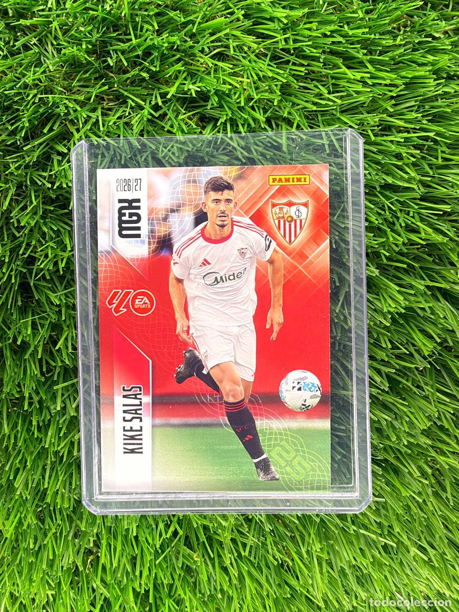 Cromos de f&uacute;tbol: N&ordm; 330 Kike Salas Sevilla FC Megacracks 26 27