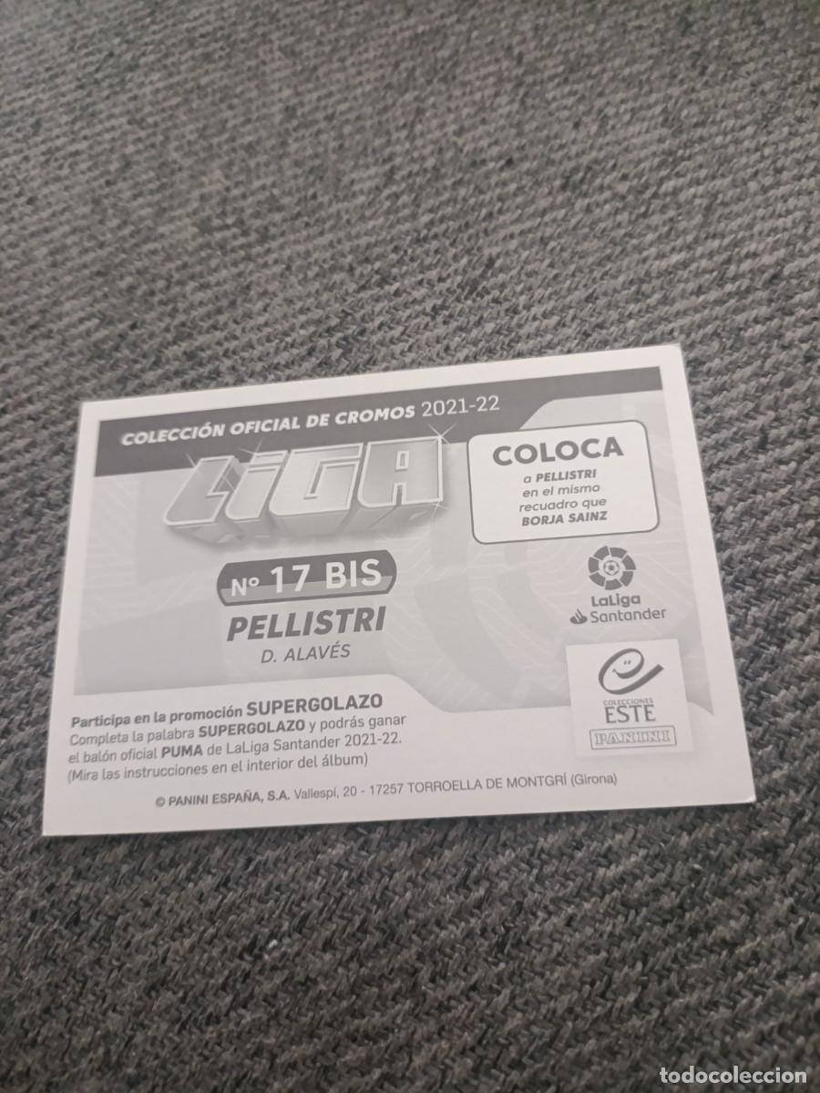 Cromos de f&uacute;tbol: Ed.este 21/22 Pellistri Alaves - Foto 2
