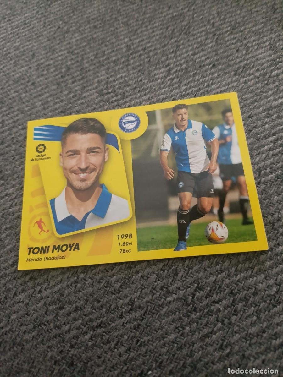 Cromos de f&uacute;tbol: Ed.este Toni Moya Alaves