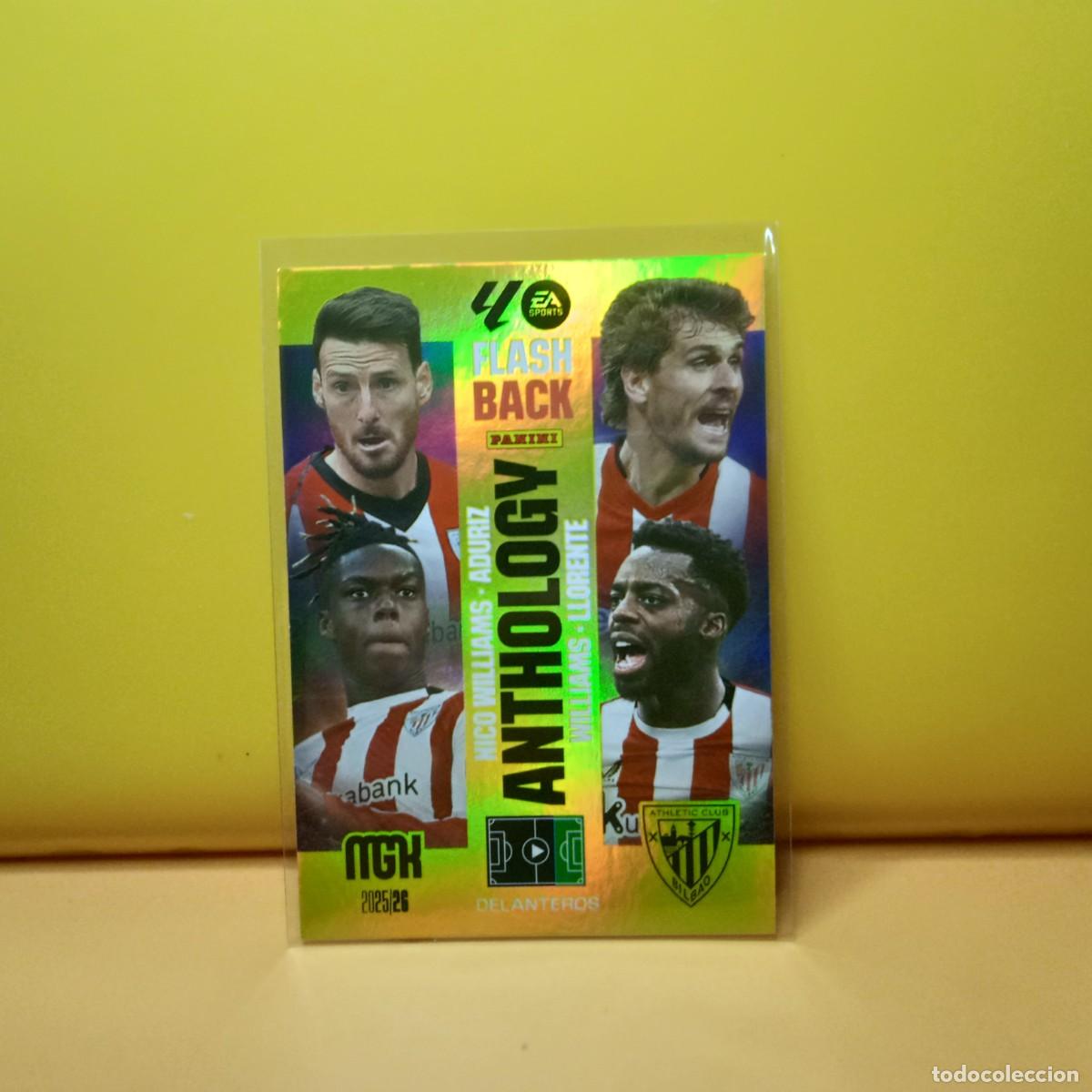 Cromos de f&uacute;tbol: MEGACRACKS 2025 2026 25 26 (FLASHBACK ANTHOLOGY) ATHLETIC DE BILBAO 433