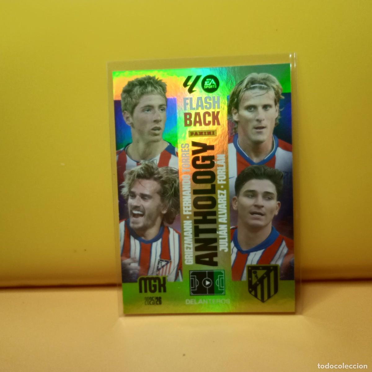 Cromos de f&uacute;tbol: MEGACRACKS 2025 2026 25 26 (FLASHBACK ANTHOLOGY) ATL&Eacute;TICO DE MADRID 434