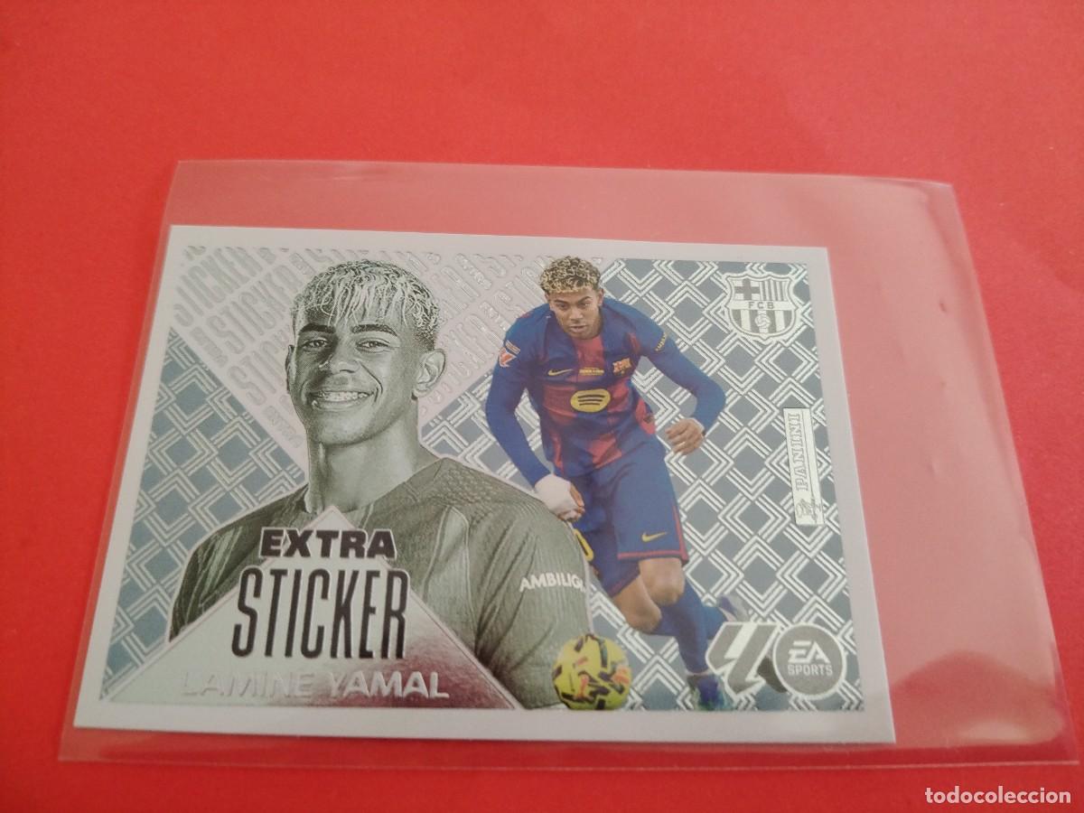 Cromos de f&uacute;tbol: ESTE 2026 2027 EXTRA STICKER PLATA LAMINE