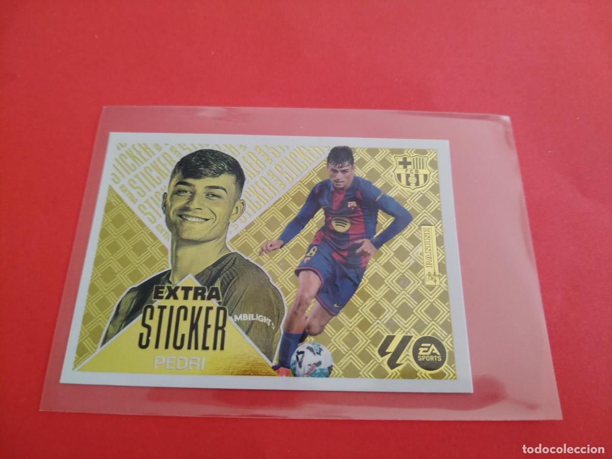 Cromos de f&uacute;tbol: ESTE 2026 2027 EXTRA STICKER ORO PEDRI