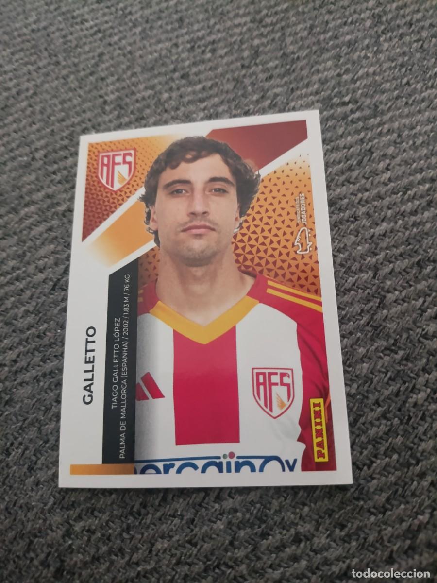 Cromos de f&uacute;tbol: Futebol 25/26 Galletto Aves