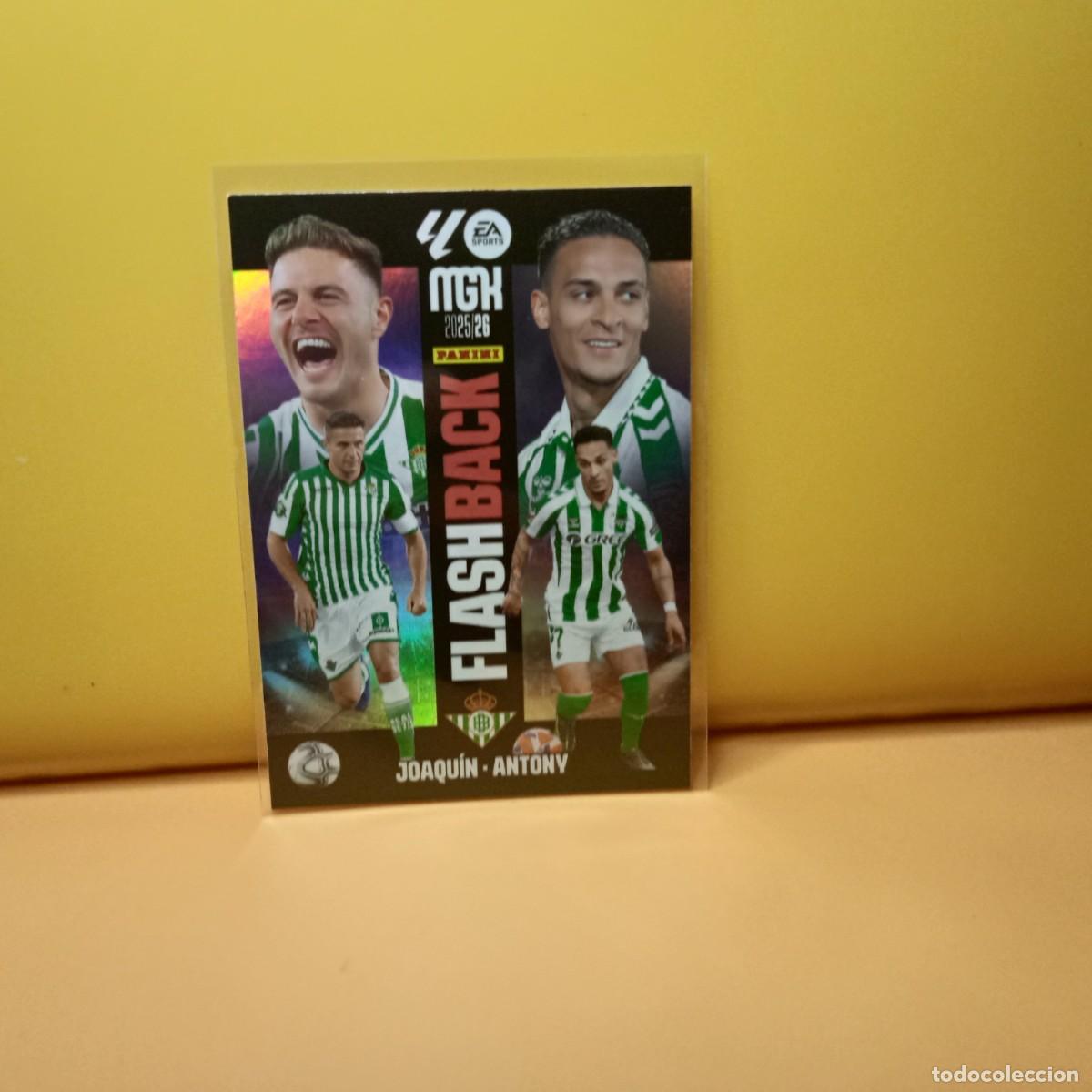 Cromos de f&uacute;tbol: MEGACRACKS 2025 2026 25 26 (FLASHBACK) REAL BETIS 518 3&ordf; EDICI&Oacute;N