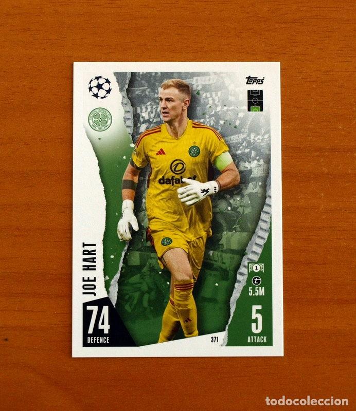 Cromos de f&uacute;tbol: Celtic FC -N&ordm; 371 Joe Hart -Topps Match Attax Trading Card Game 2023-2024-23-24