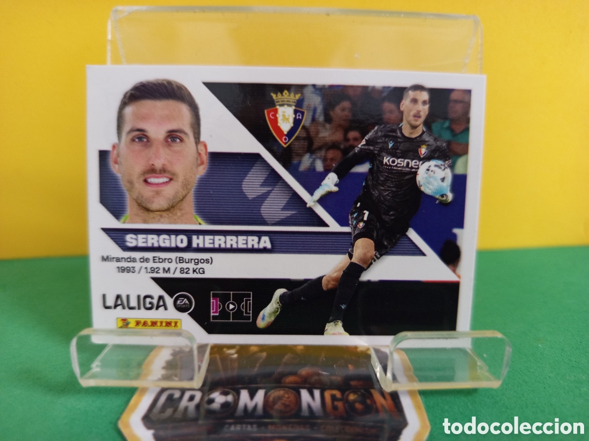 Cromos de f&uacute;tbol: ❇️ CROMO ⚽ 3.- SERGIO HERRERA (OSASUNA) - COLECCIONES ESTE 2026/27 (PANINI) ❇️