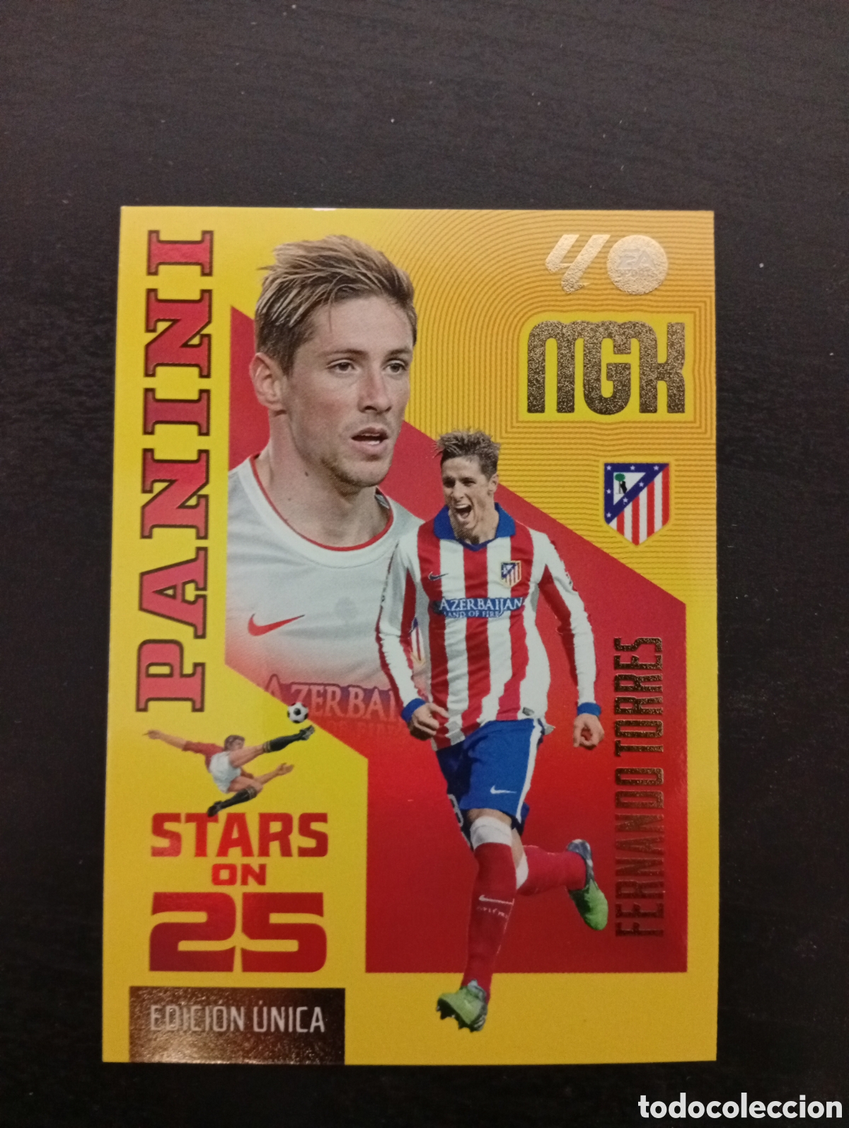 Cromos de f&uacute;tbol: Mgk stars on 25 Fernando torres