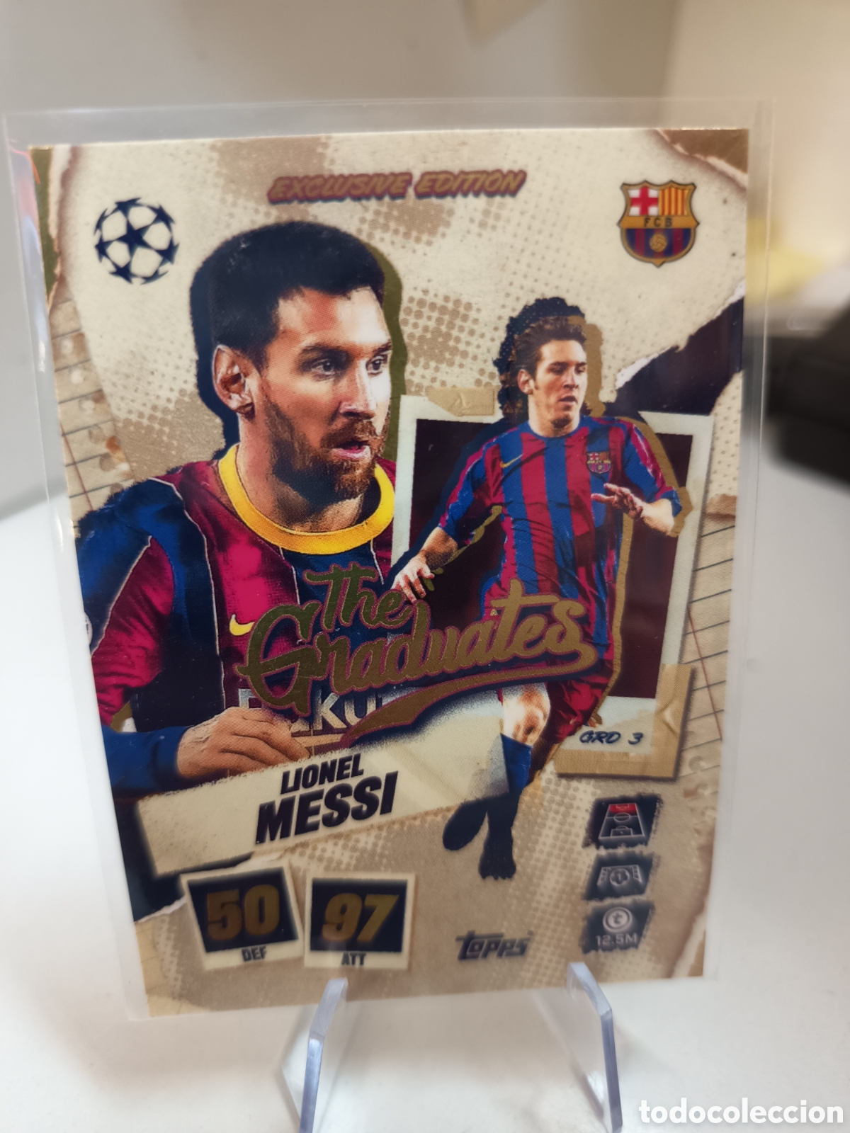 Cromos de f&uacute;tbol: THE GRADUATES GRD3 MESSI MATCH ATTAX 2025 2026