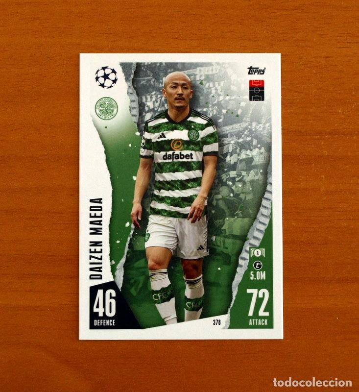 Cromos de f&uacute;tbol: Celtic FC -N&ordm; 378 Daizen Maeda -Topps Match Attax Trading Card Game 2023-2024-23-24