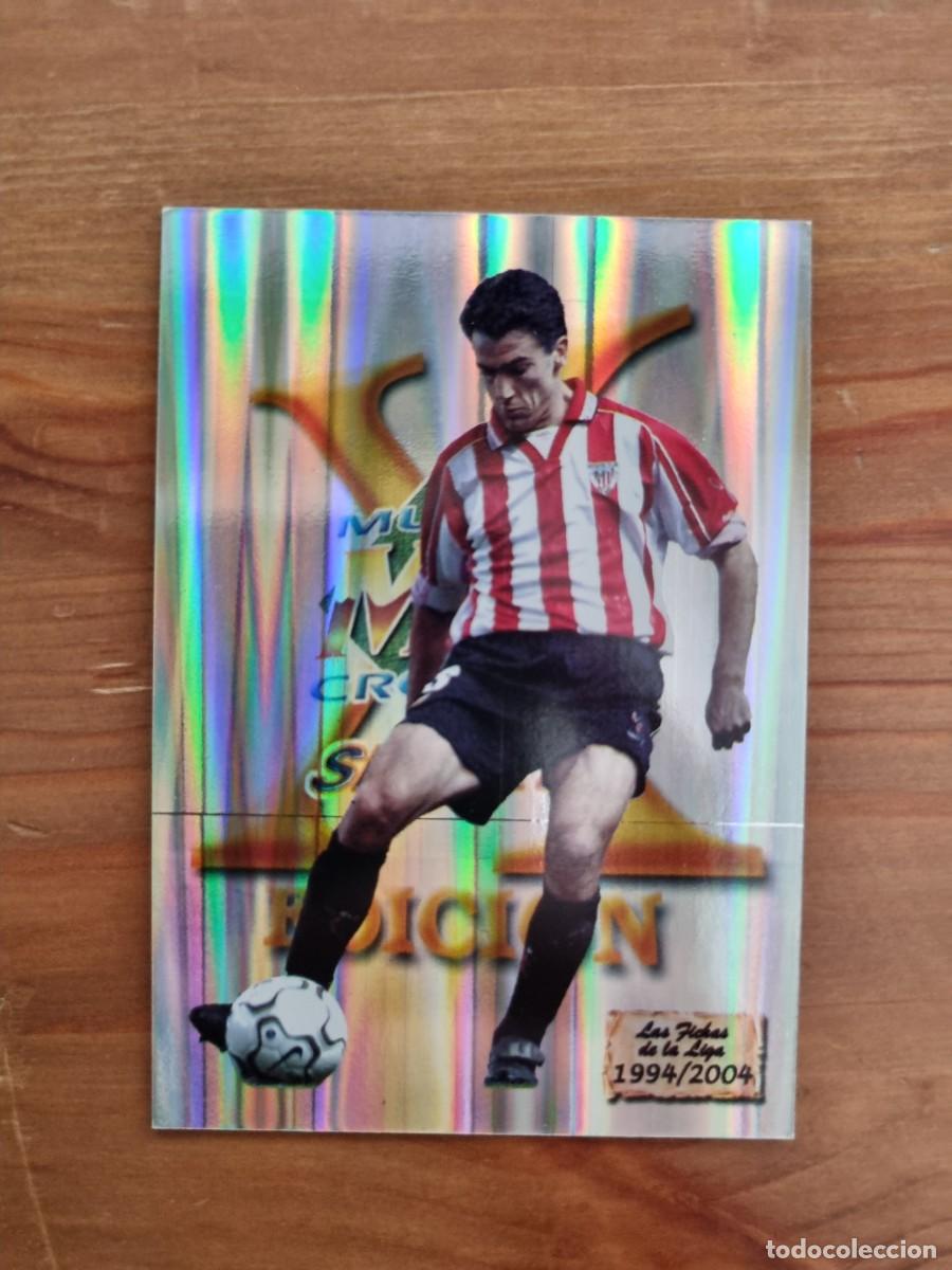 Cromos de f&uacute;tbol: 636 LARRAZABAL (Athletic Club) X EDICI&Oacute;N. Las Fichas de la Liga 2003 2004 03 04 (Mundicromo)