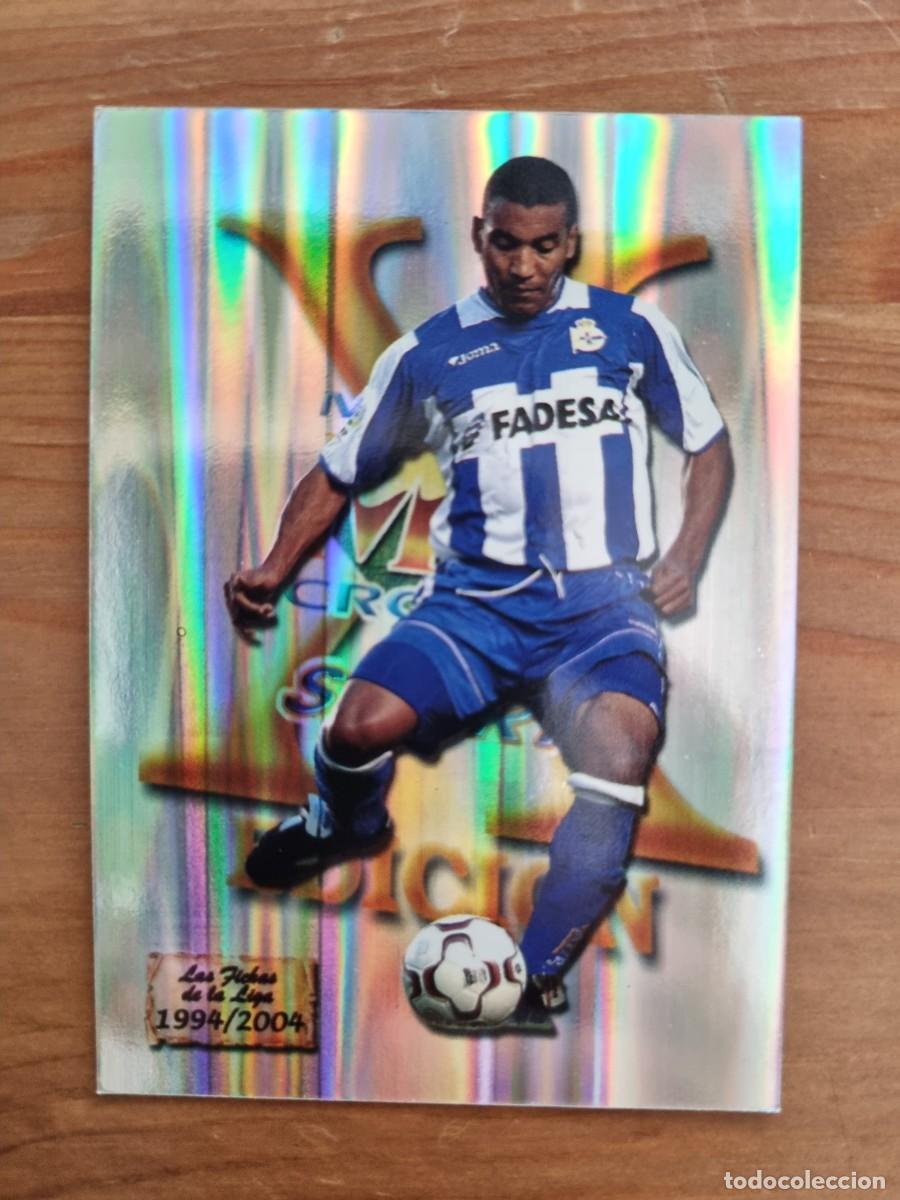 Cromos de f&uacute;tbol: 639 MAURO SILVA (Deportivo La Coru&ntilde;a) X EDICI&Oacute;N. Las Fichas de la Liga 2003 2004 03 04 (Mundicromo)