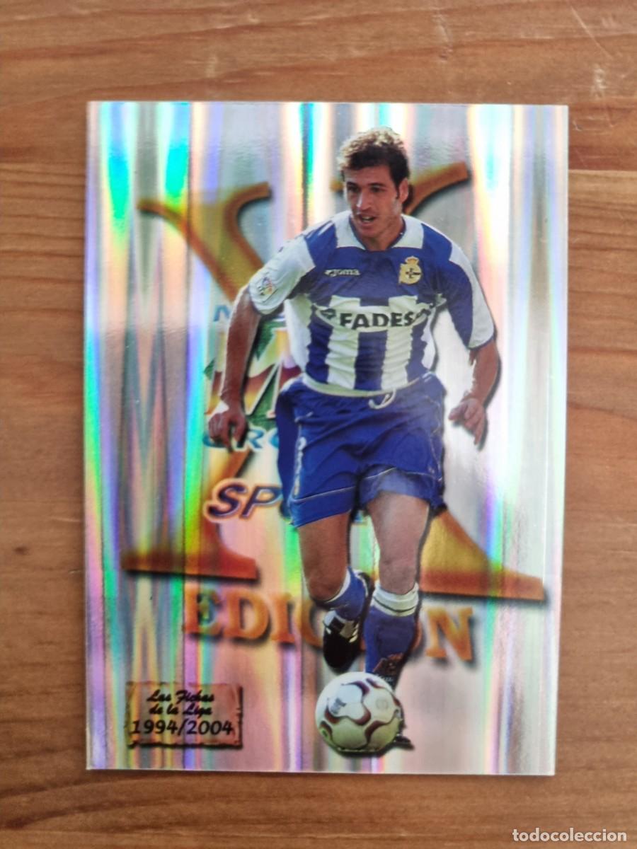 Cromos de f&uacute;tbol: 642 ROMERO (Deportivo La Coru&ntilde;a) X EDICI&Oacute;N. Las Fichas de la Liga 2003 2004 03 04 (Mundicromo)
