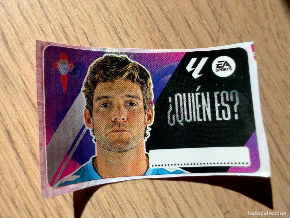 Cromos de f&uacute;tbol: QUIEN ES MARCOS ALONSO CELTA VIGO 25 26 2025 2026 LIGA EA SPORTS CHICLES CHICLE ESTE SIN PEGAR