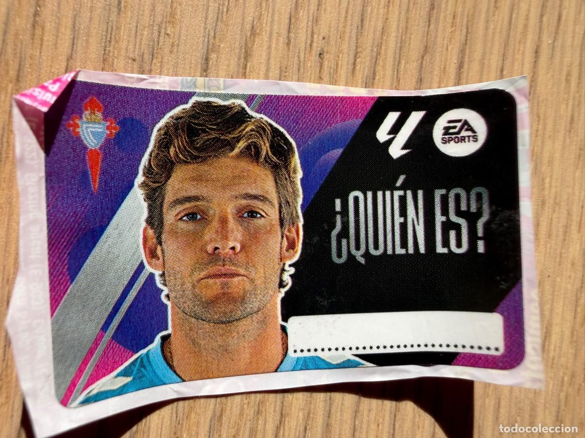 Cromos de f&uacute;tbol: QUIEN ES MARCOS ALONSO CELTA VIGO 25 26 2025 2026 LIGA EA SPORTS CHICLES CHICLE ESTE SIN PEGAR
