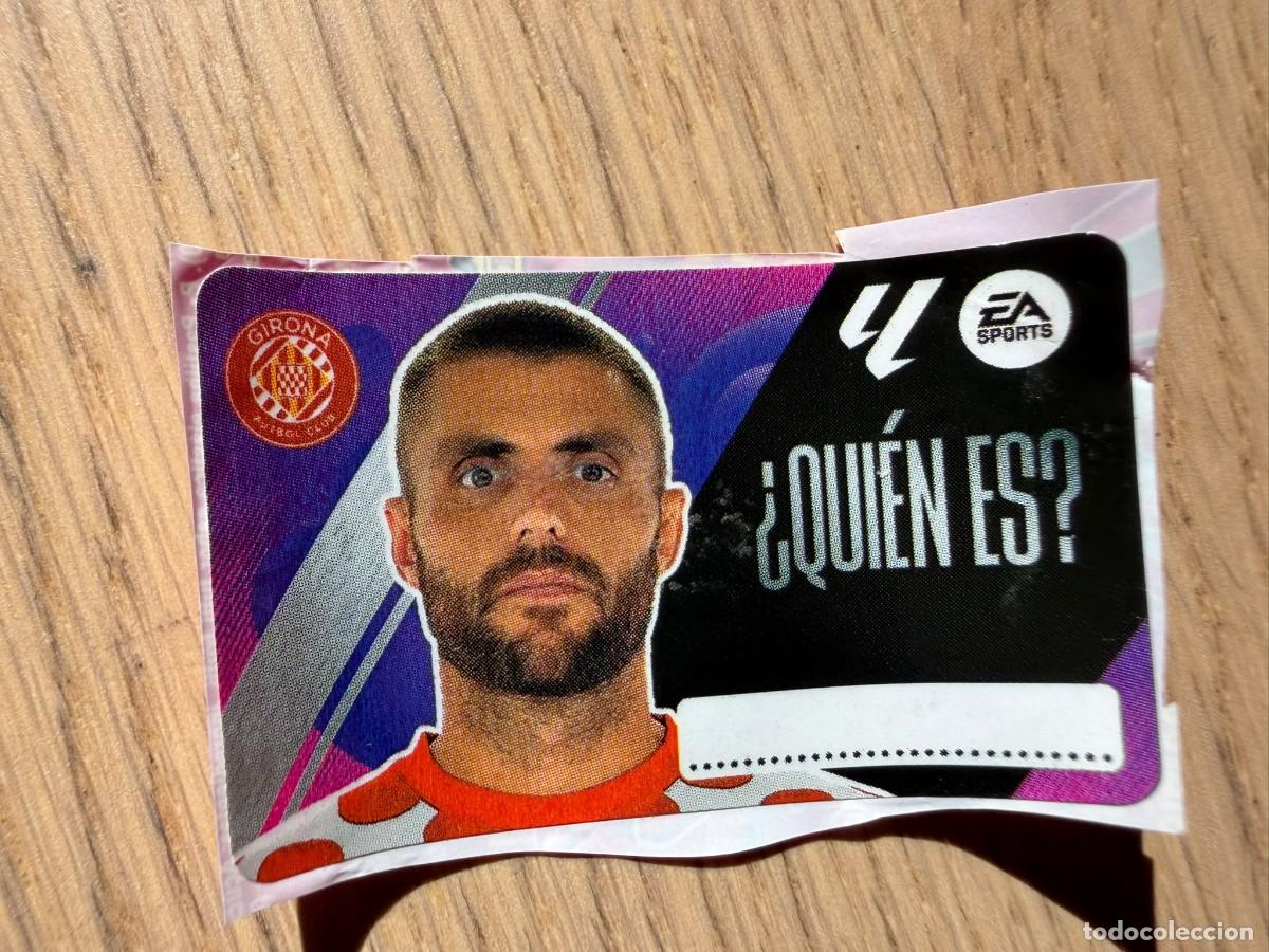 Cromos de f&uacute;tbol: QUIEN ES DAVID LOPEZ GIRONA 25 26 2025 2026 LIGA EA SPORTS CHICLES CHICLE ESTE SIN PEGAR