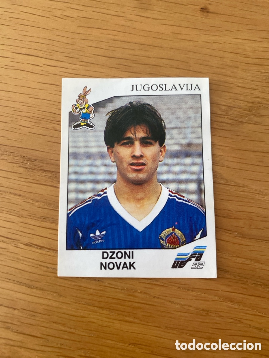 Cromos de f&uacute;tbol: Cromo panini Euro 92 Suecia n&uacute;mero 82 Novak - Eurocup Sweden 1992 stickers &aacute;lbum