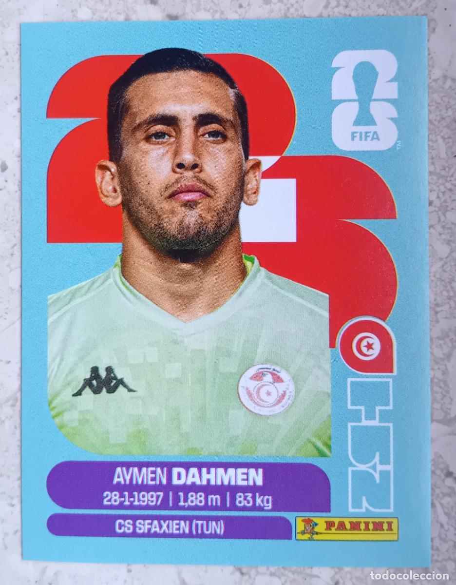 Cromos de f&uacute;tbol: Figurina Panini 2026 Cromo World Cup Usa Mundial 2026 Aymen Dahmen Tunisia n TUN 3