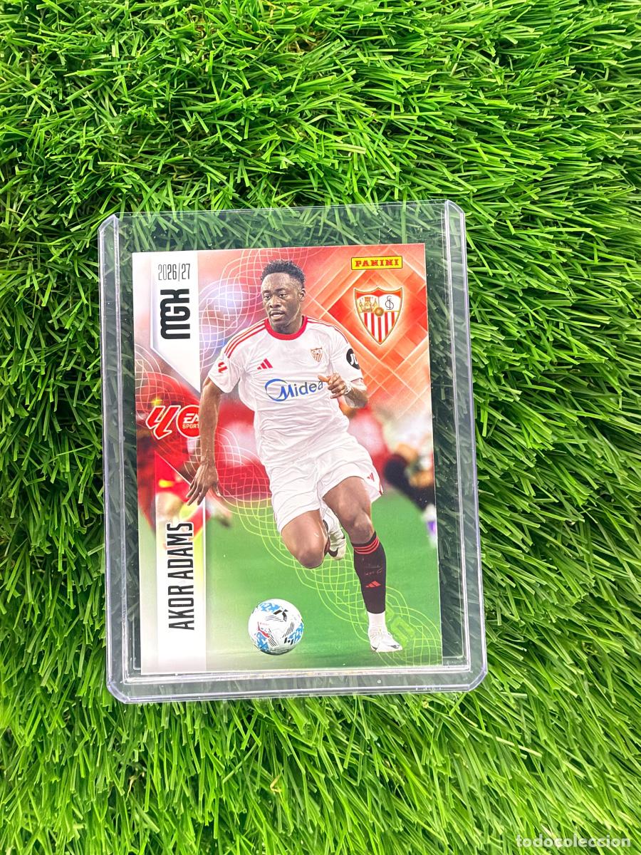 Cromos de f&uacute;tbol: N&ordm; 341 Akor Adams Sevilla FC Megacracks 26 27