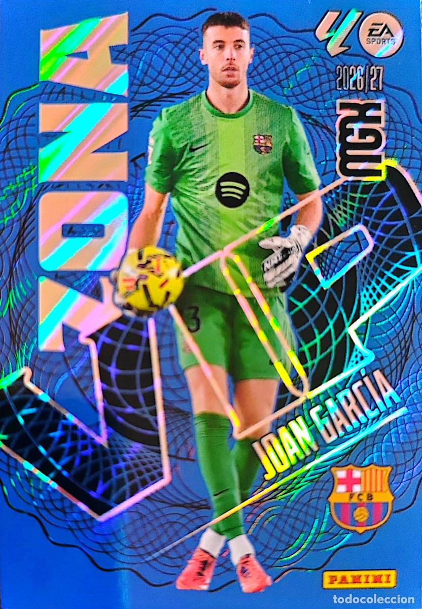 Cromos de f&uacute;tbol: 399 Joan Garcia - FC Barcelona - ZONA VIP - PANINI Megacracks MGK 2026 2027 26 27