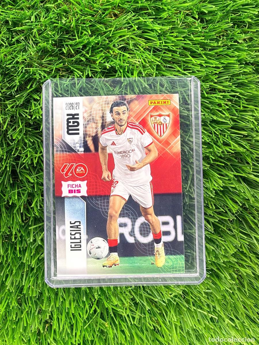Cromos de f&uacute;tbol: N&ordm; 329BIS Iglesias Fichas Bis Sevilla FC Megacracks 26 27