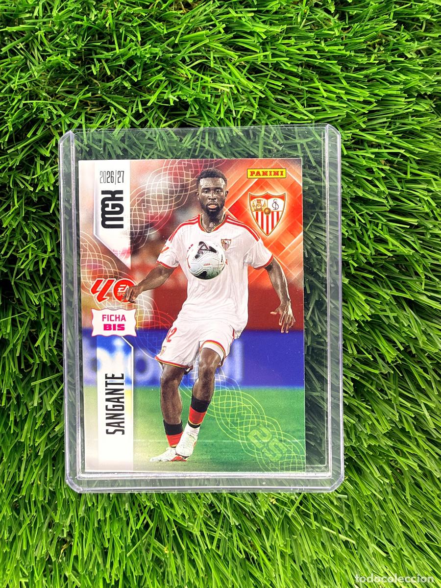 Cromos de f&uacute;tbol: N&ordm; 331BIS Sangante Fichas Bis Sevilla FC Megacracks 26 27