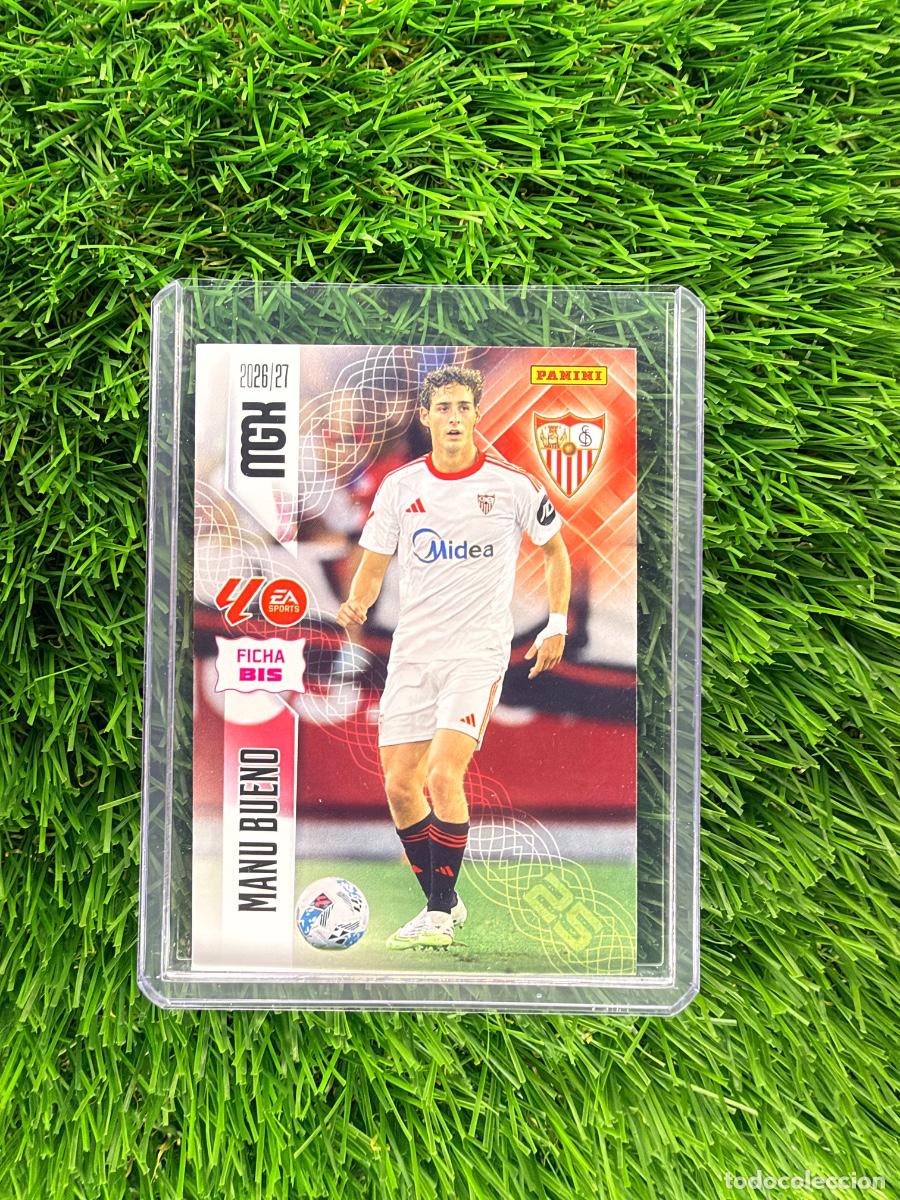 Cromos de f&uacute;tbol: N&ordm; 336BIS Manu Bueno Fichas Bis Sevilla FC Megacracks 26 27