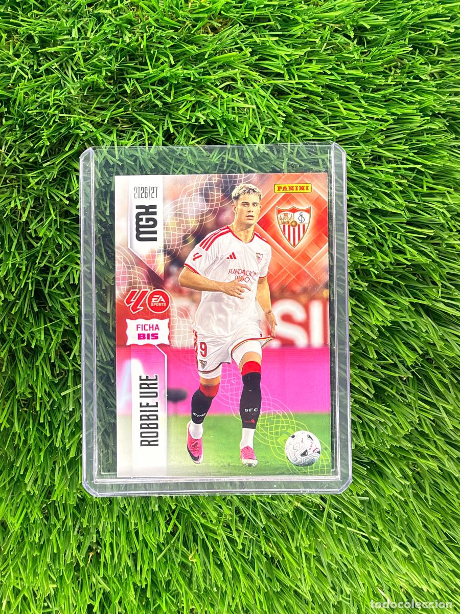 Cromos de f&uacute;tbol: N&ordm; 341BIS Robbie Ure Fichas Bis Sevilla FC Megacracks 26 27