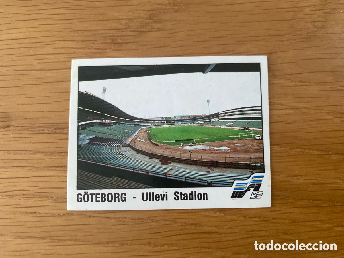 Cromos de f&uacute;tbol: Cromo panini Euro 92 Suecia n&uacute;mero 9 Goteborg Ullevi Stadion - Eurocup Sweden 1992 stickers &aacute;lbum