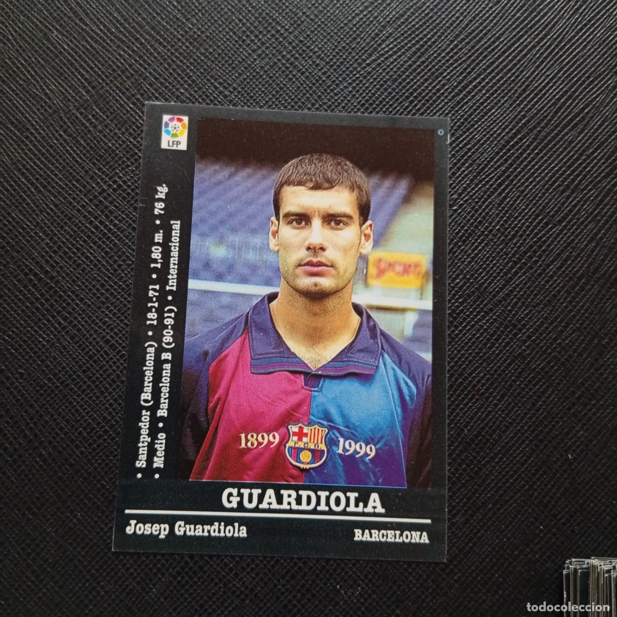 Cromos de f&uacute;tbol: 25 GUARDIOLA BARCELONA PANINI 00 01 CROMO FUTBOL LIGA 2000 2001 - SIN PEGAR - A71 PG33