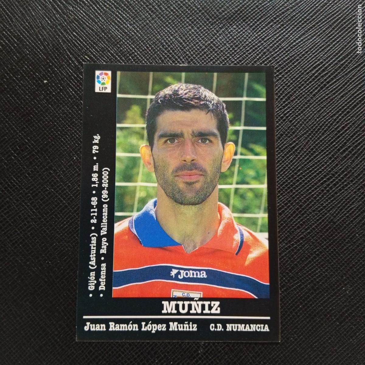Cromos de f&uacute;tbol: 277 MU&Ntilde;IZ NUMANCIA PANINI 00 01 CROMO FUTBOL LIGA 2000 2001 - SIN PEGAR - A71 PG33