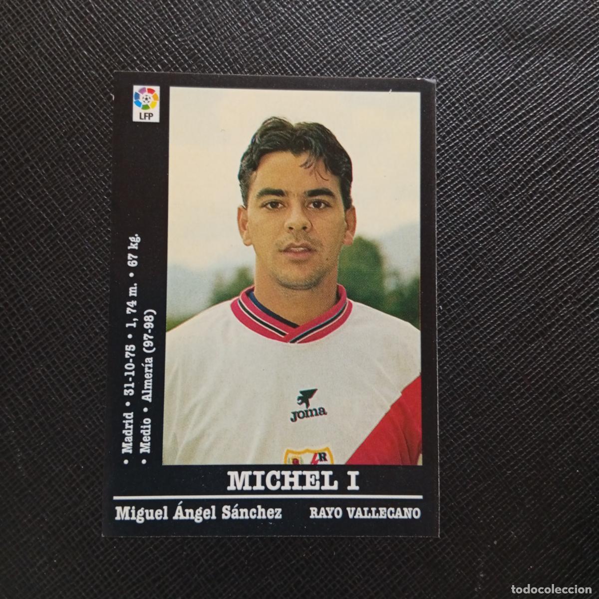 Cromos de f&uacute;tbol: 149 MICHEL I RAYO VALLECANO PANINI 00 01 CROMO FUTBOL LIGA 2000 2001 - SIN PEGAR - A71 PG34