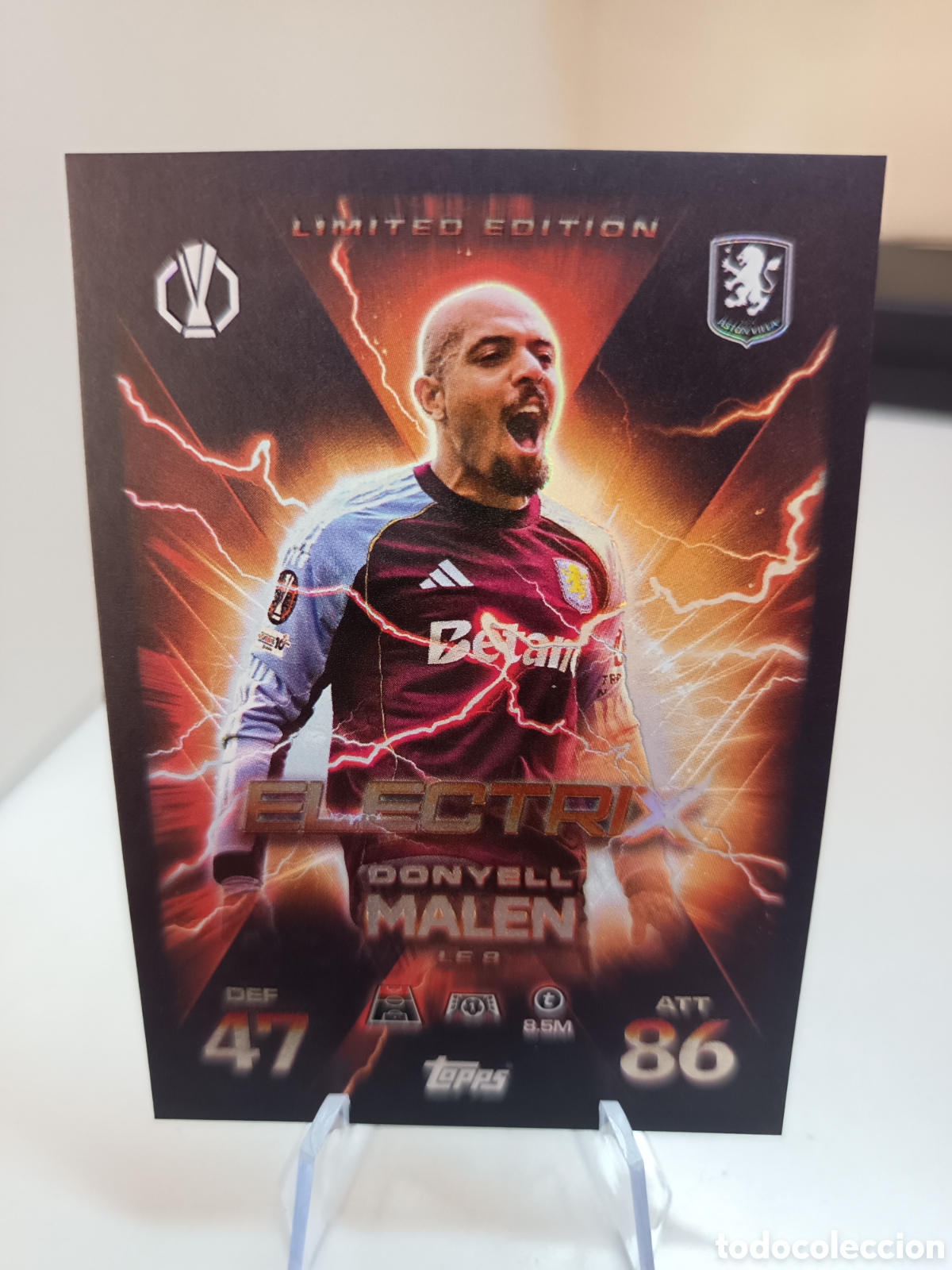 Cromos de f&uacute;tbol: LIMITED EDITION LE 8 DONYELL MALEN MATCH ATTAX EXTRA 2025 2026